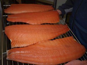 Planches de saumon "Au saumon champenois"