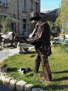 Le guitariste de La Grange aux Couleurs