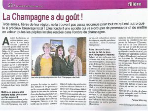 La Champagne a du goût dans La Marne Viticole