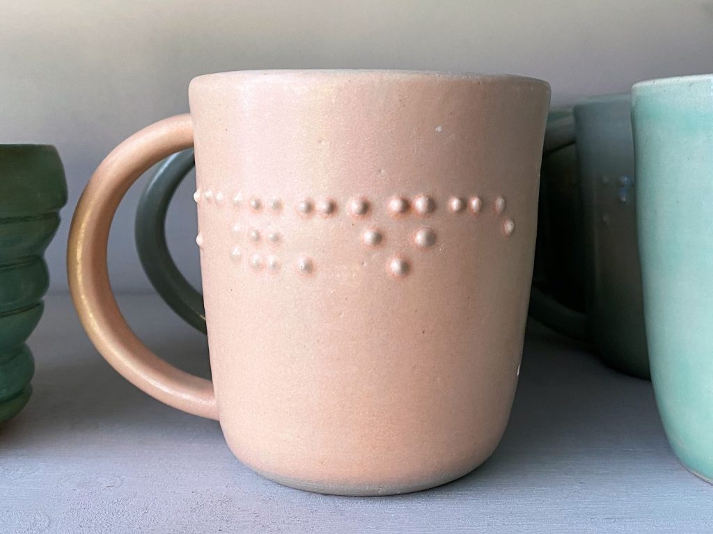 Mug braille