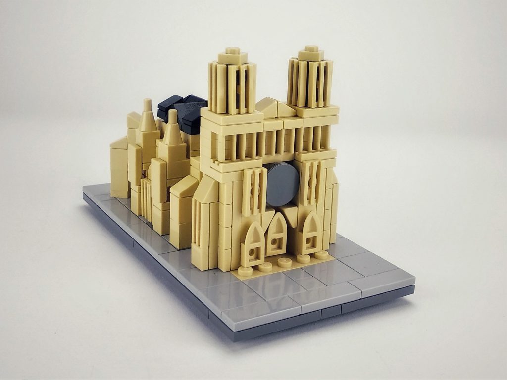 Cathédrale de Reims en Lego®