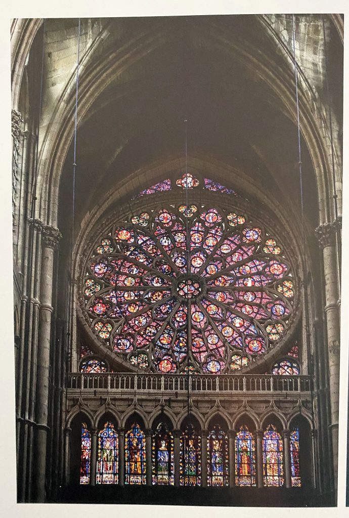Rosace de la cathédrale de Reims