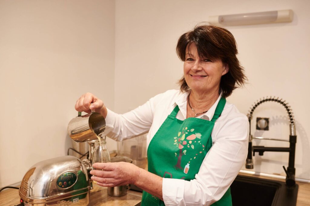 Béatrice Mahu, Les Jus de Béa, jus de fruits et légumes frais