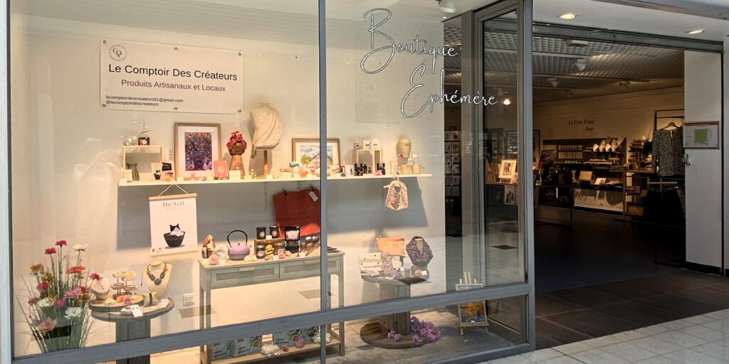 La boutique du Comptoir des Créateurs à Cormontreuil