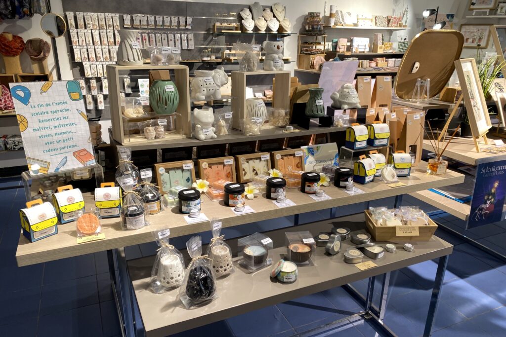 Cire en Scène à la boutique