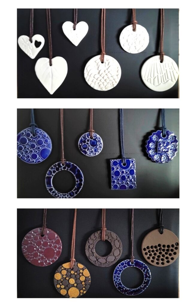 Les pendentifs de Marie-Noëlle PARIZOT