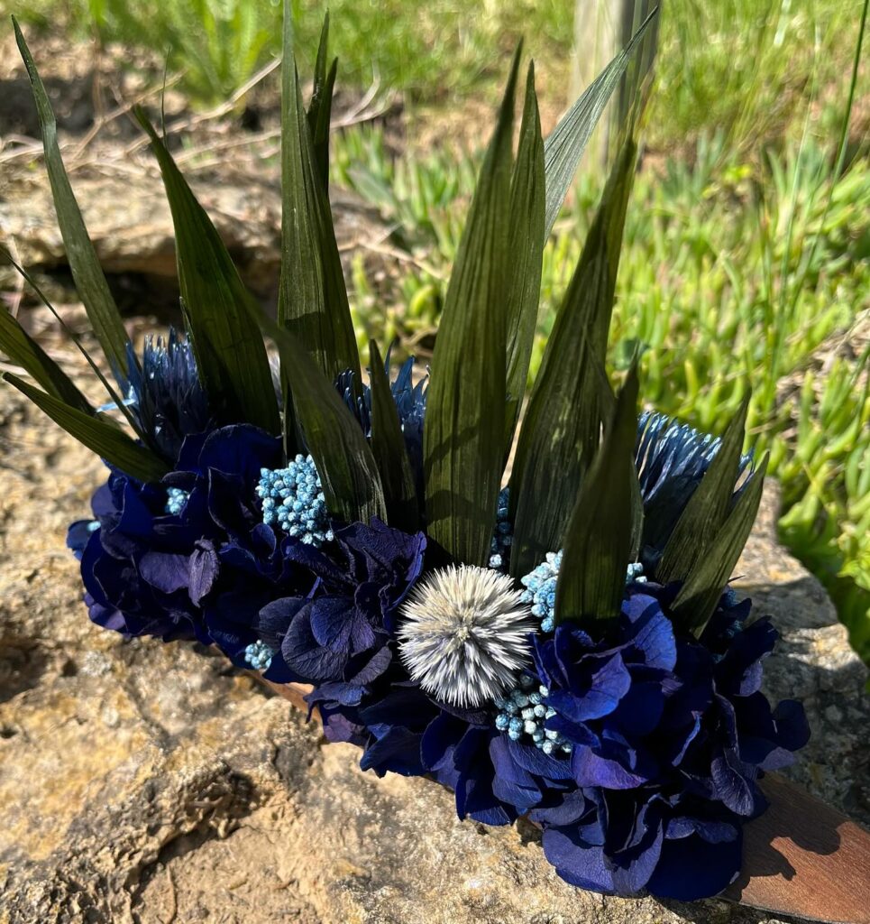 Composition en végétaux stabilisés Mon Jardin Bulle