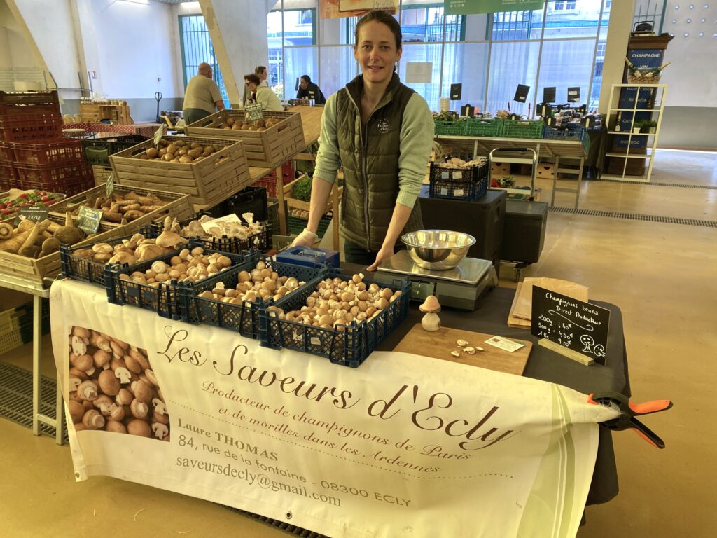 Laure Thomas-Létissier, Les Saveurs d'Ecly, au marché du Boulingrin